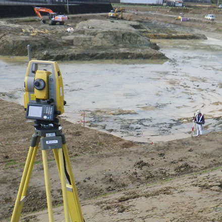GNSS for surveying. The LN-100 is also used for inspections.