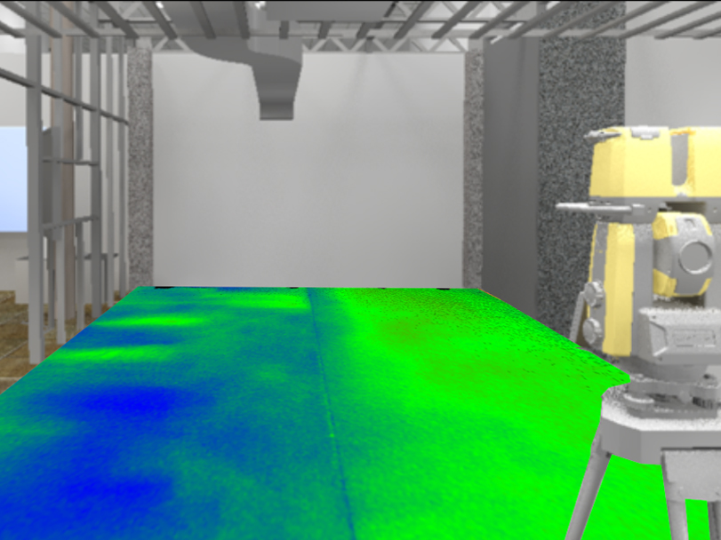 Verification of concrete flatness
