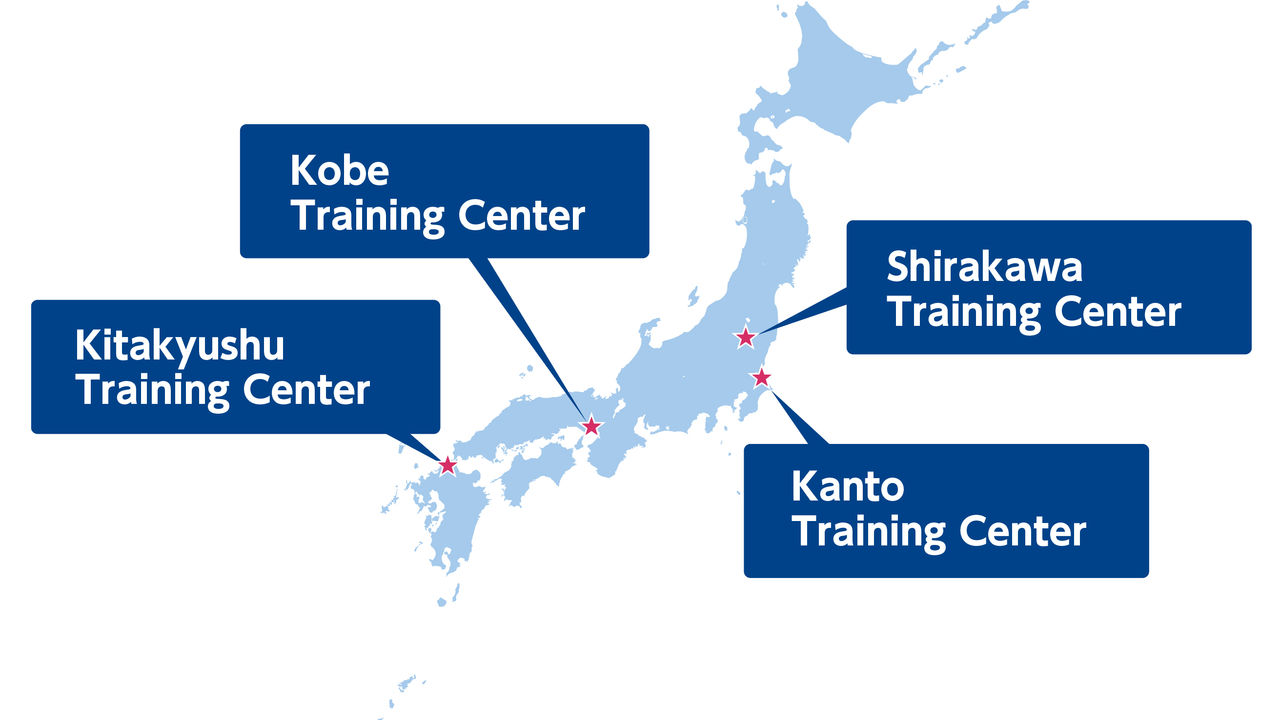 State-of-the-art training facilities at four locations nationwide
