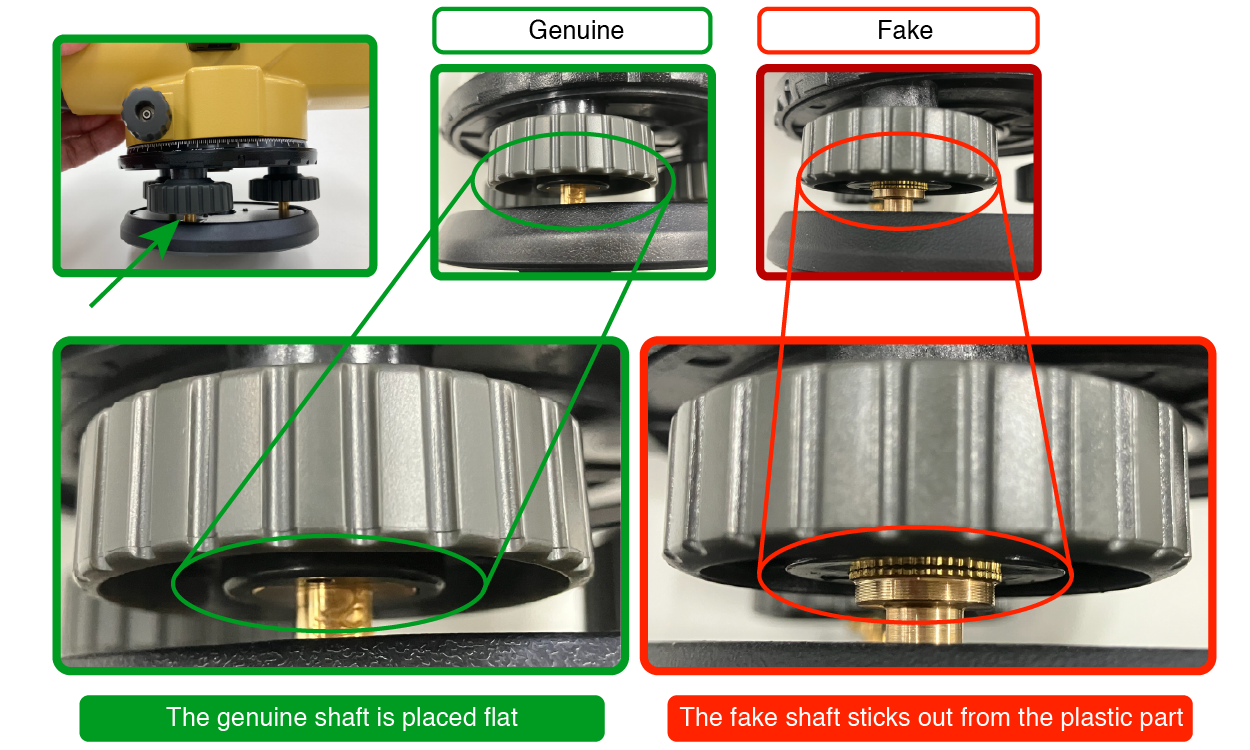 Counterfeit Topcon Auto Level Image 3.1