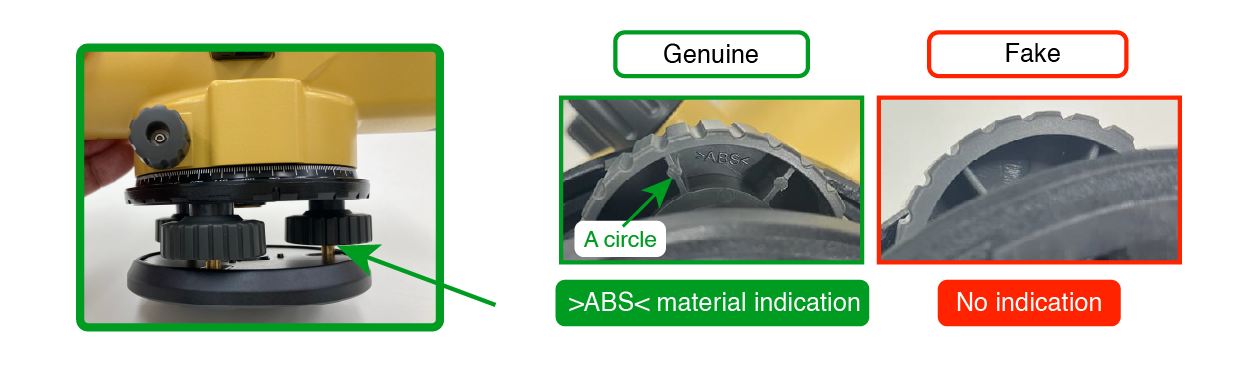 Counterfeit Topcon Auto Level Image 4.1
