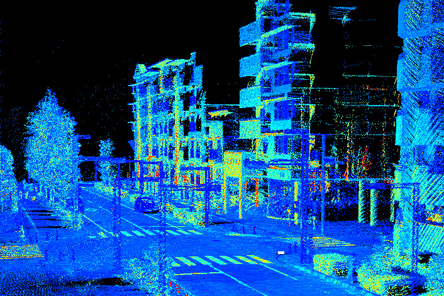 Acquire high-density point cloud data