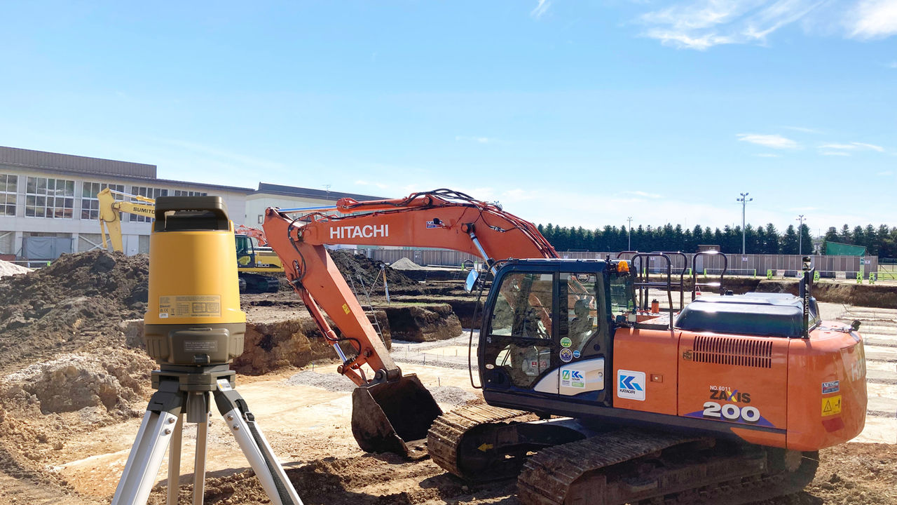 杭ナビショベル活用事例  / 萩原建設工業株式会社/ 2023年01月