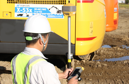 マシンコントロール/マシンガイダンスとデータ連動