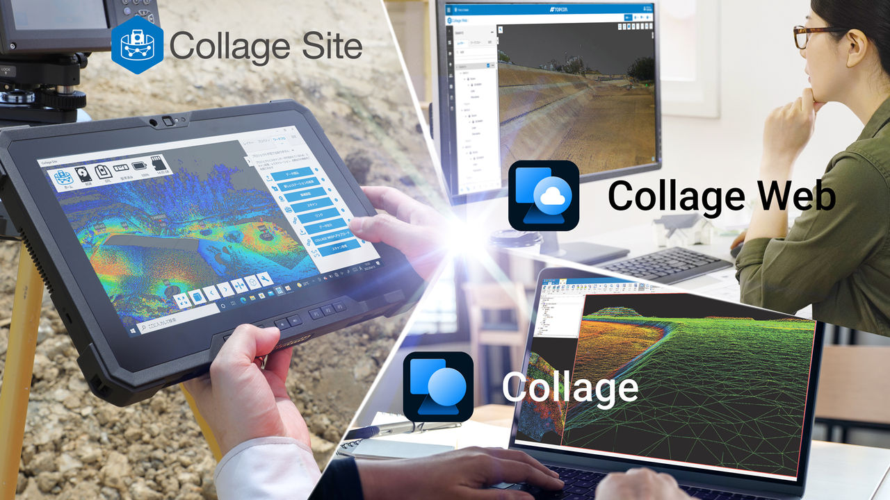 Collage ファミリー 3D点群解析ソフトウェア