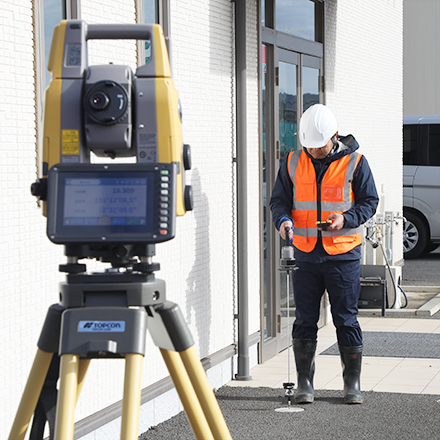 全周360°のサーチコントロールで簡単に振り向き！