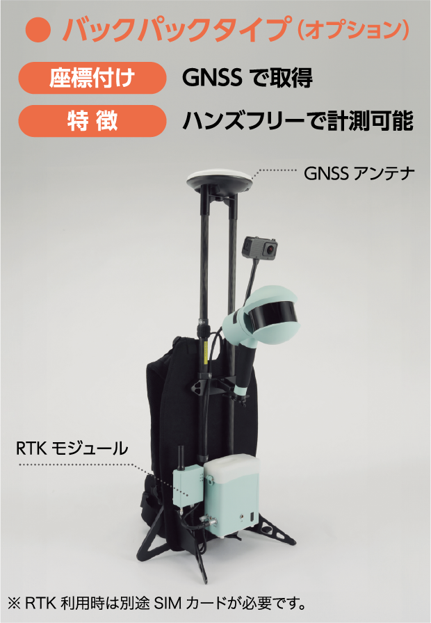 D-H100 バックパックタイプ