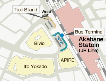 Access to Head Office