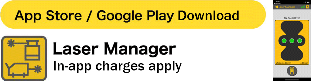 Laser Manager remote display (optional)