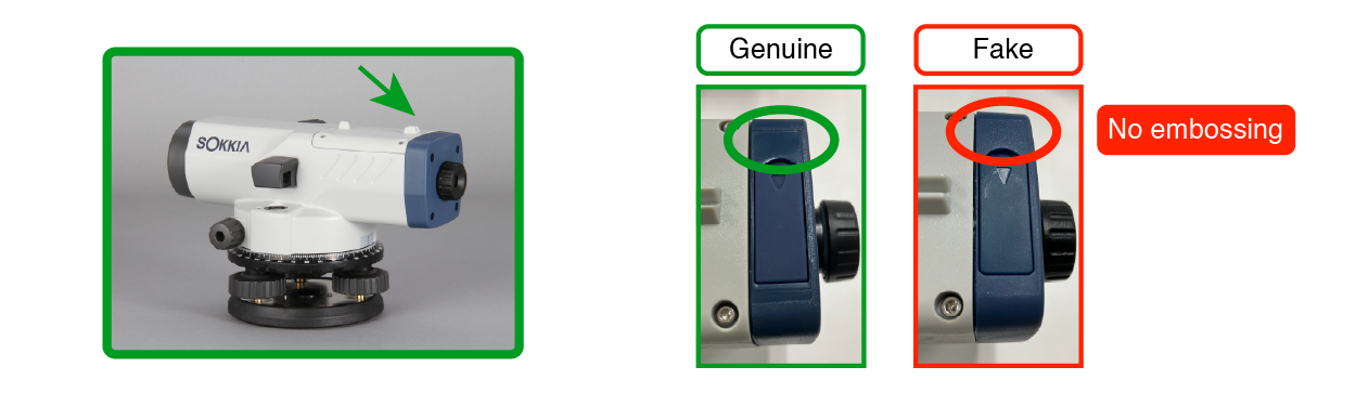 Counterfeit Sokkia Auto Level Image 2.1