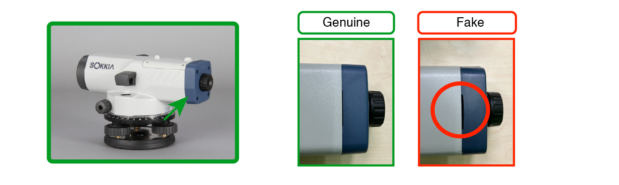 Counterfeit Sokkia Auto Level Image 3.1