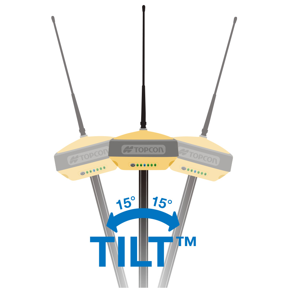 TILT™- เทคโนโลยีปรับระดับแบบบูรณาการของ Topcon